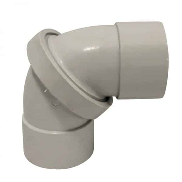 DWV PVC Rotating Bend 50MM