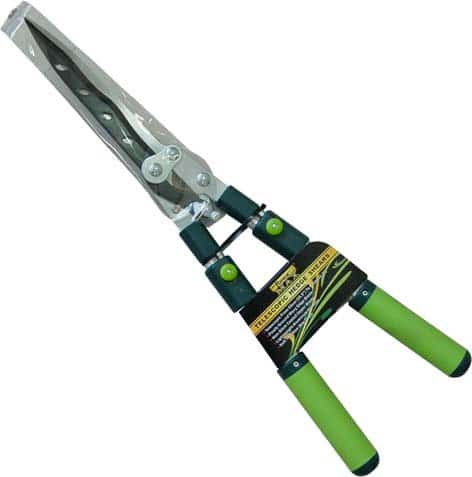 Telescopic Wavy Hedge Shear - Forgemax