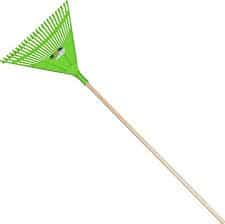 Leaf Rake 24t 600mm plastic