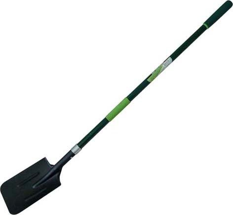 Post Hole Shovel with Long Fibreglass Handle