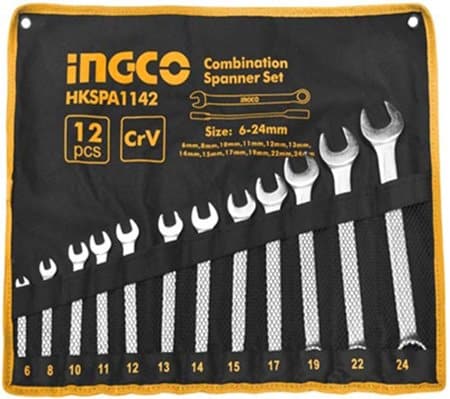 Combination Spanner Set 12Pcs Trade