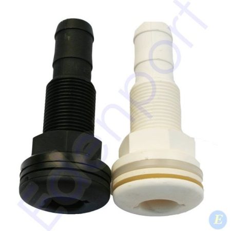 Poly Male Tank Fittings - Black