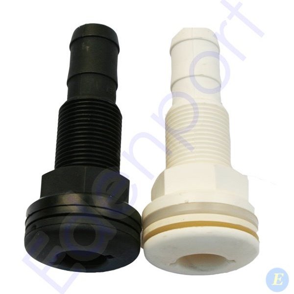 Poly Male Tank Fittings - White