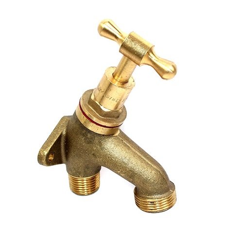 Male Hose Cocks - Brass and Chrome Plated