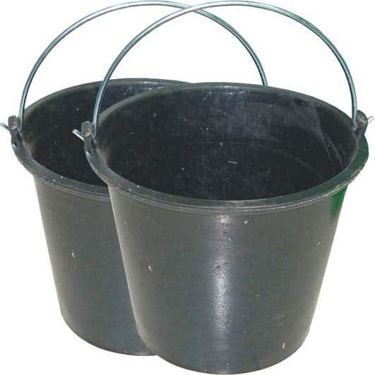 Heavy Duty Rubber Bucket 14L