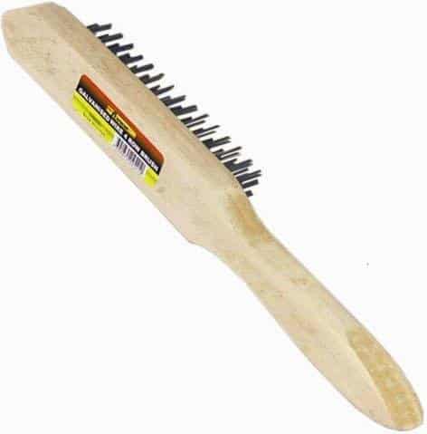 4 Row Galvanised Wire Brush