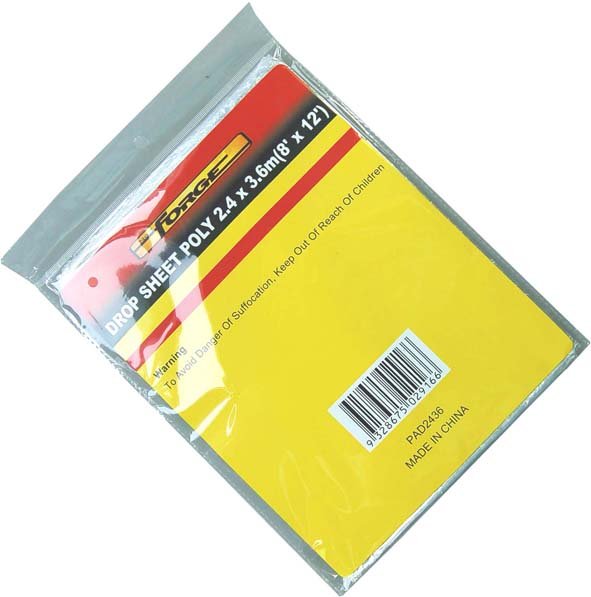 Poly Drop Sheet 2.4 x 3.6m