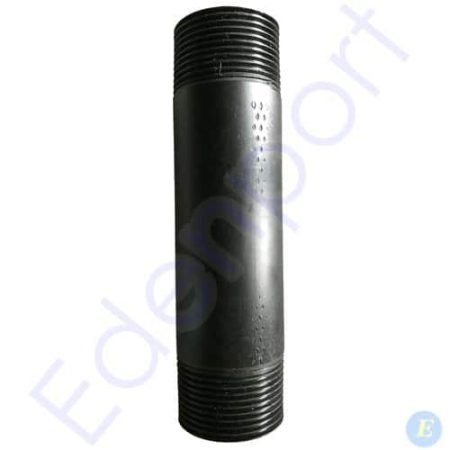 Poly Risers - BSP Black M/M - 15MM