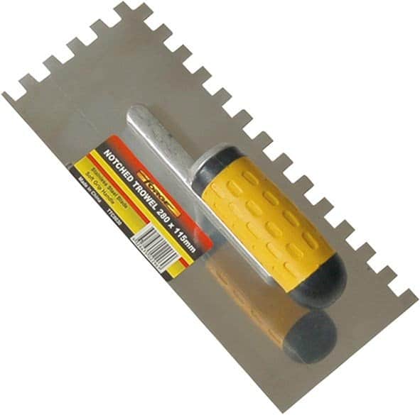 Notched Trowel 280 x 115mm
