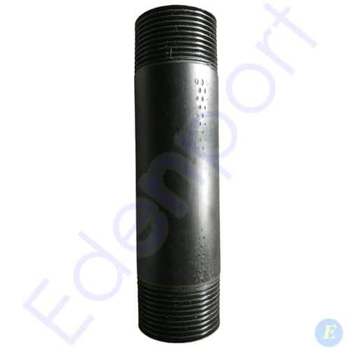 Poly Risers - BSP Black M/M - 25MM