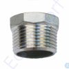Hex head threaded metal pipe plug