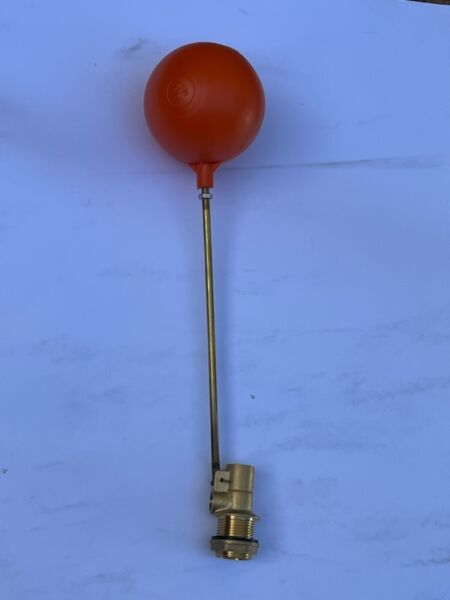 Red float valve for water tank