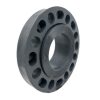 Dark grey flanged ring with multiple bolt holes