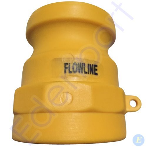 Yellow Flowline camlock coupling fitting