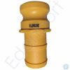 Yellow plastic Flowline pipe fitting connector