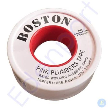 Roll of Boston pink plumber’s tape